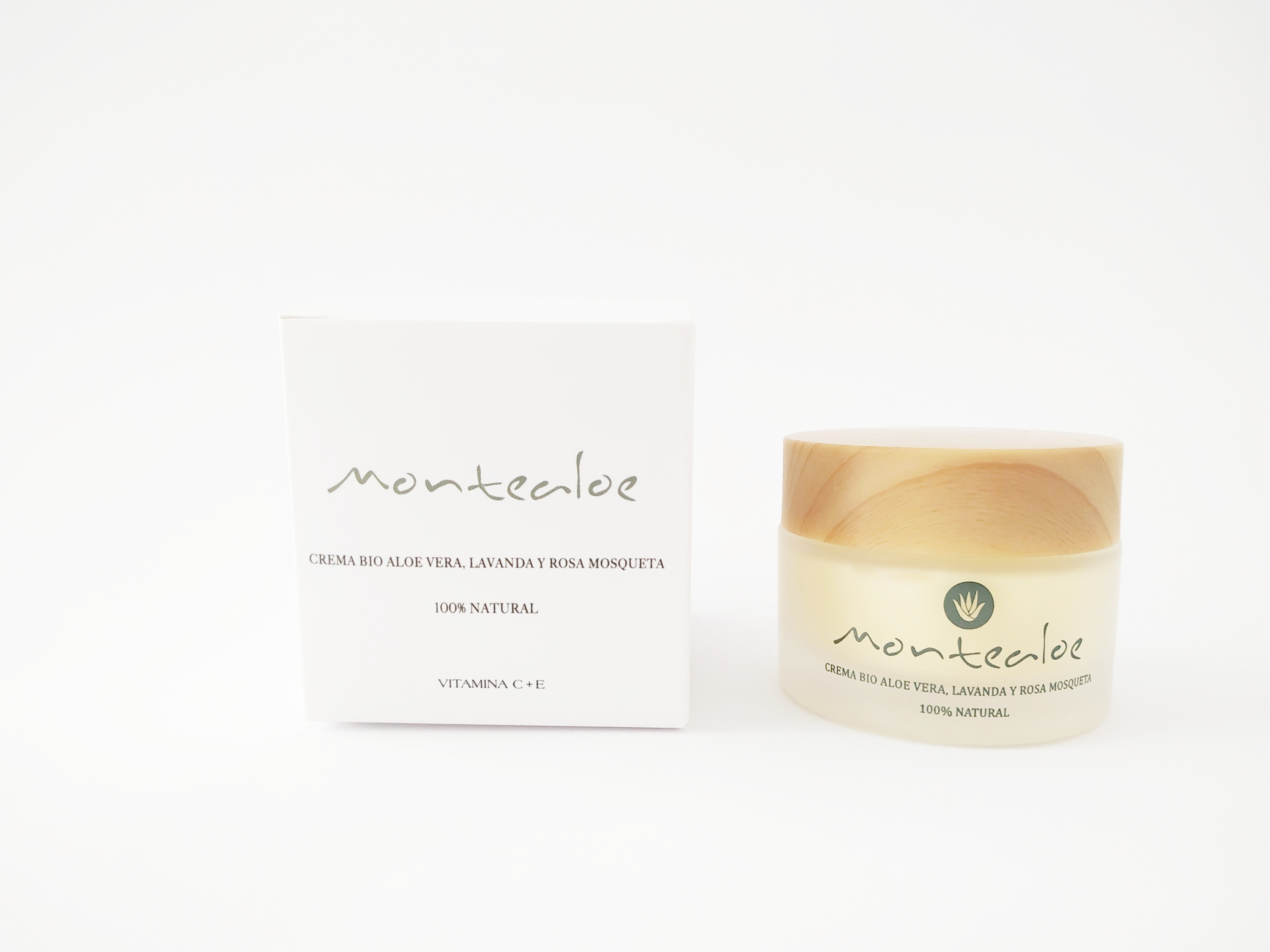 Crema Bio Aloe vera, Lavanda y Rosa mosqueta