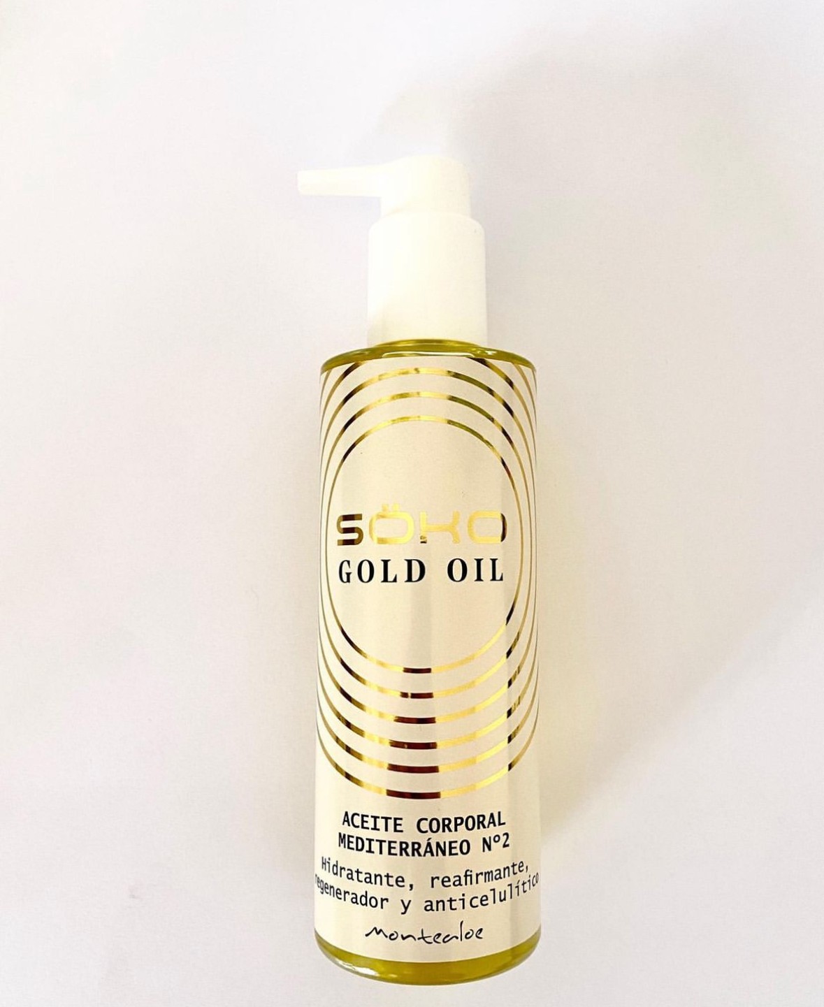 ACEITE CORPORAL SOKO GOLD